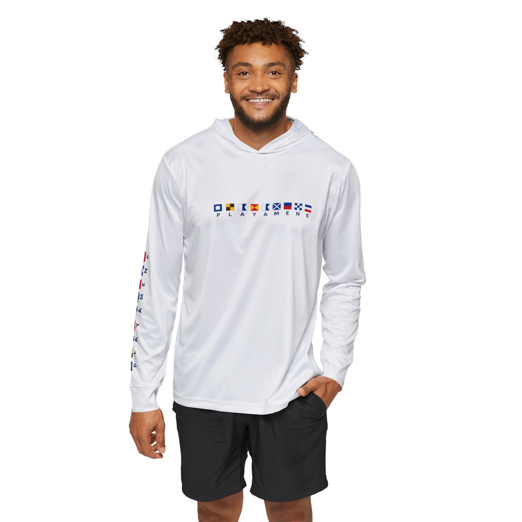 PlayaNautica of Men's Sports Warmup Hoodie (AOP)