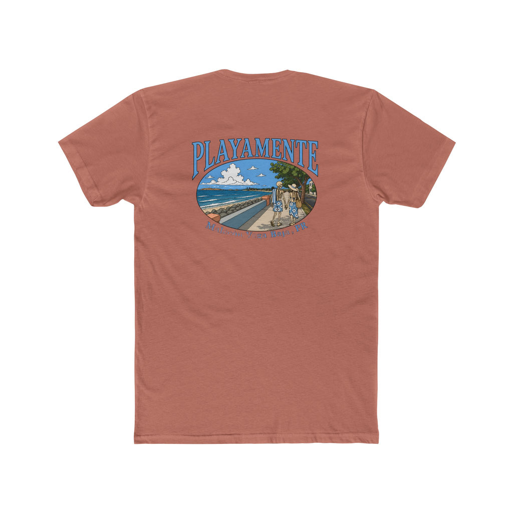 Malecon VG  Unisex Cotton Crew Tee