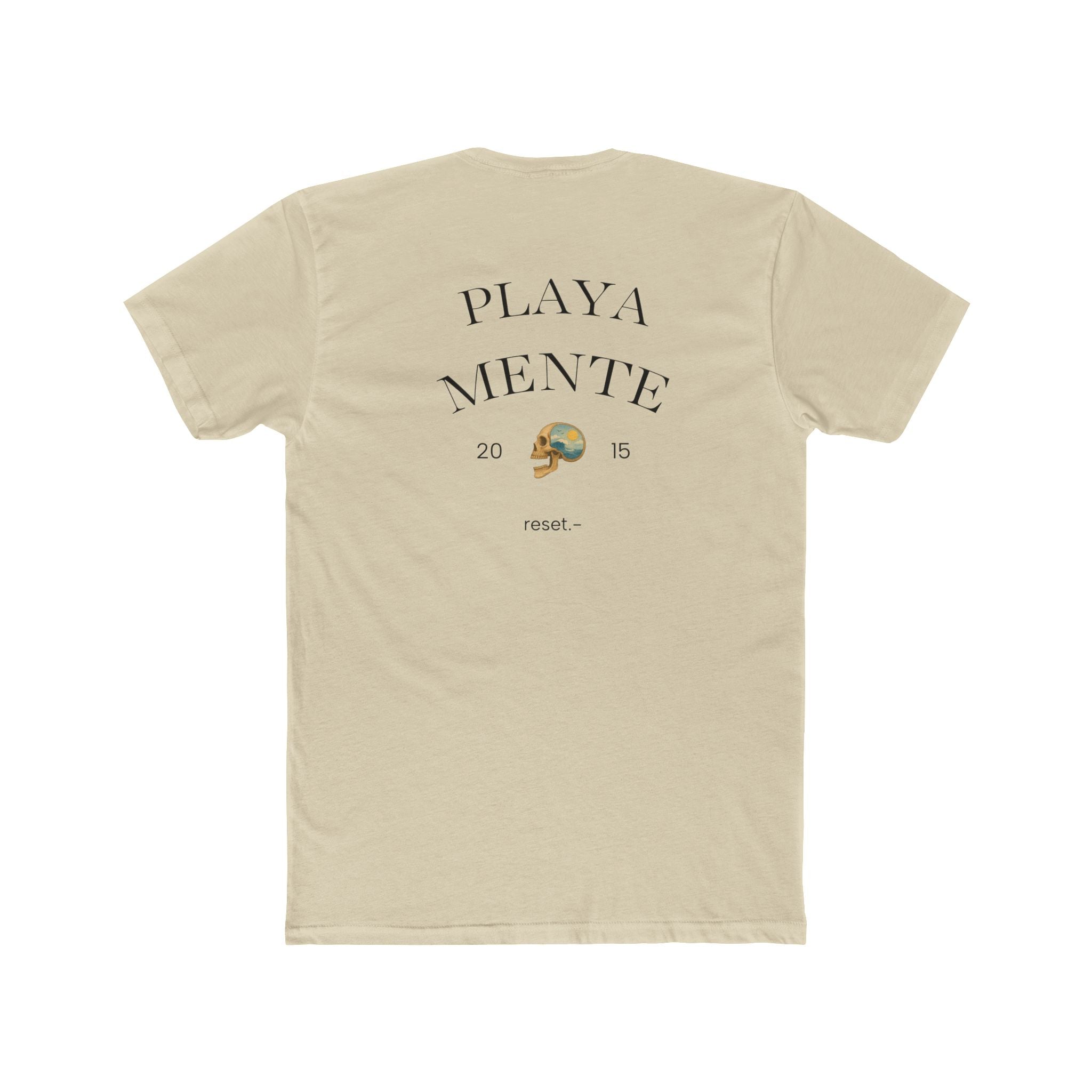 Skull Unisex Cotton Crew Tee