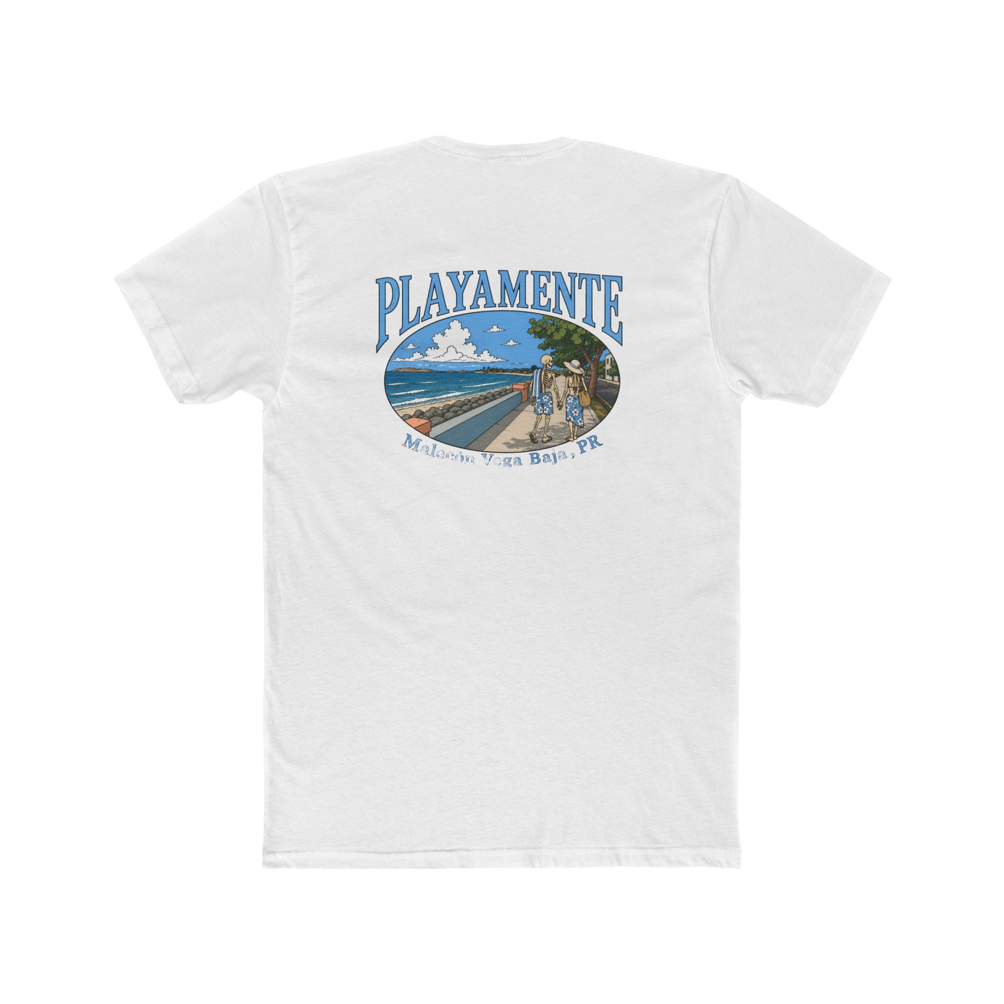 Malecon VG  Unisex Cotton Crew Tee