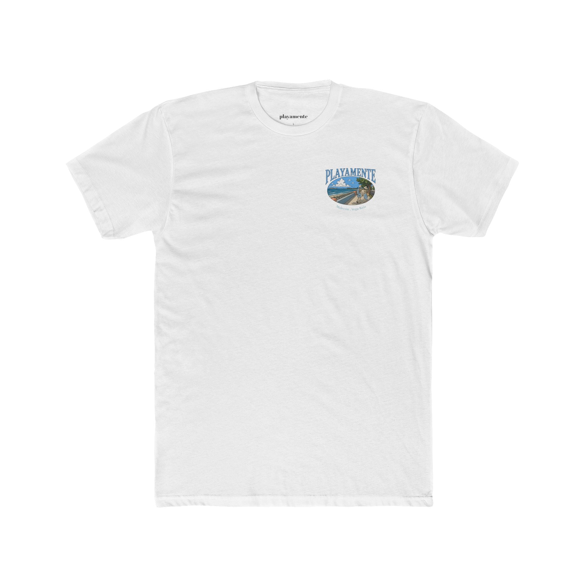 Malecon VG  Unisex Cotton Crew Tee