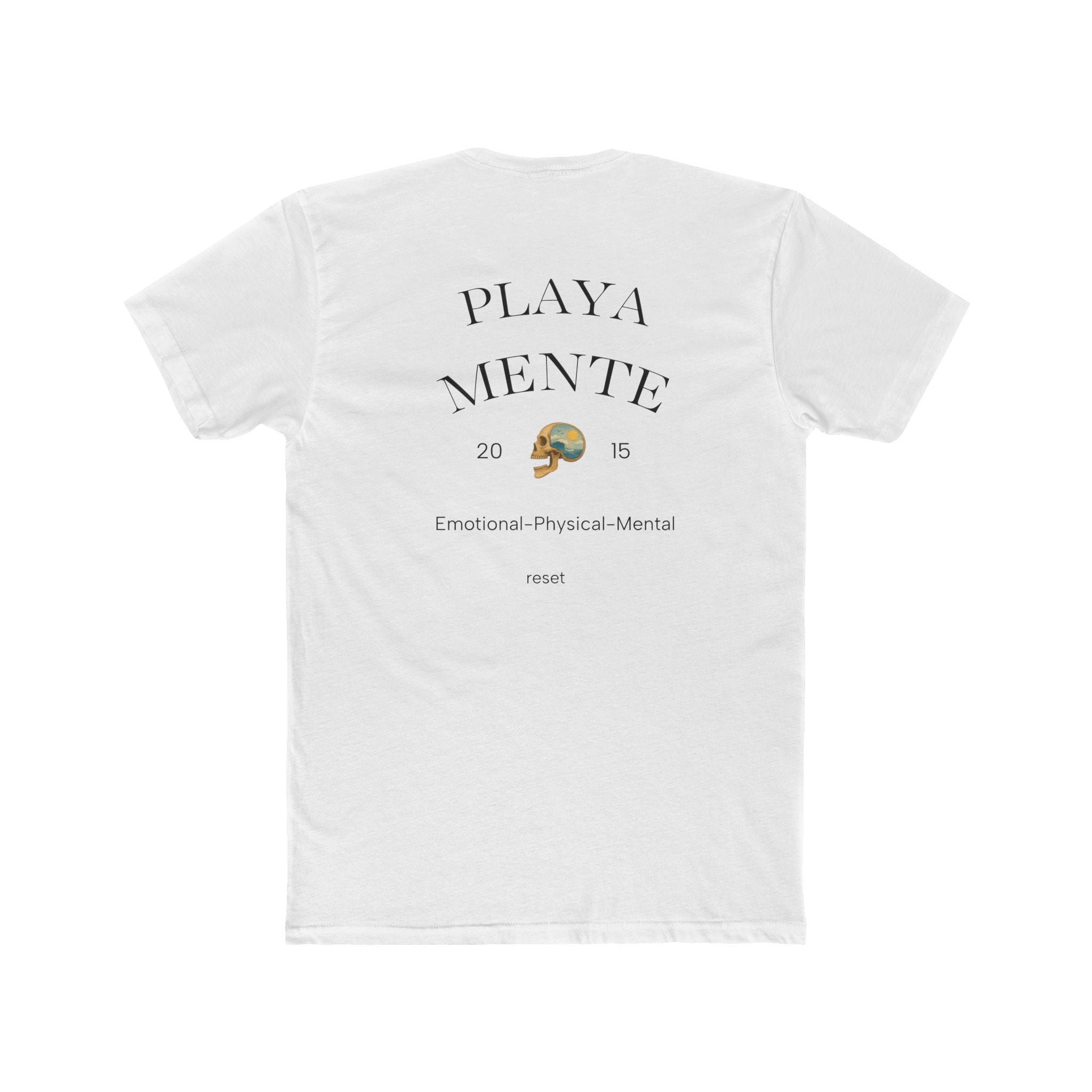 Skull Unisex Cotton Crew Tee