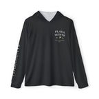 Coastal of Men's Warmup Hoodie - Coastal Serenity Design for Sports & Leisure