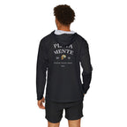 Coastal of Men's Warmup Hoodie - Coastal Serenity Design for Sports & Leisure