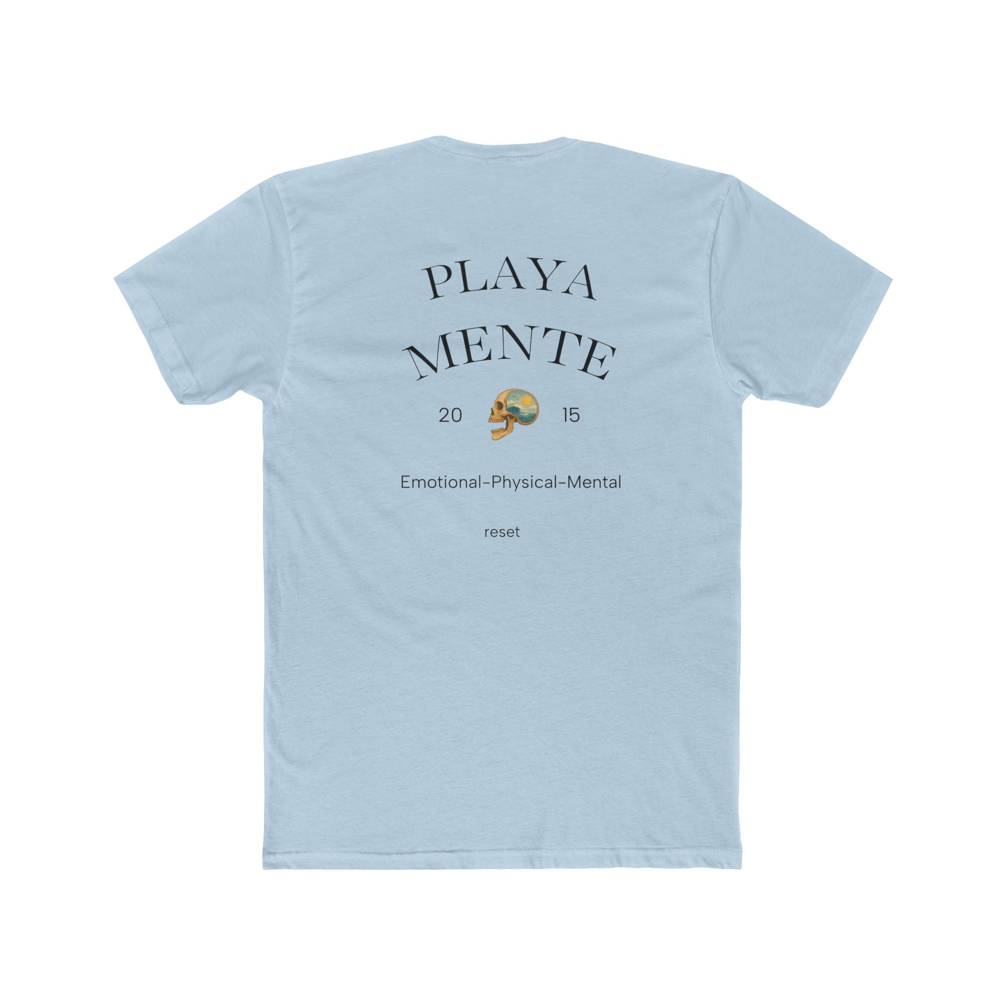 Skull Unisex Cotton Crew Tee