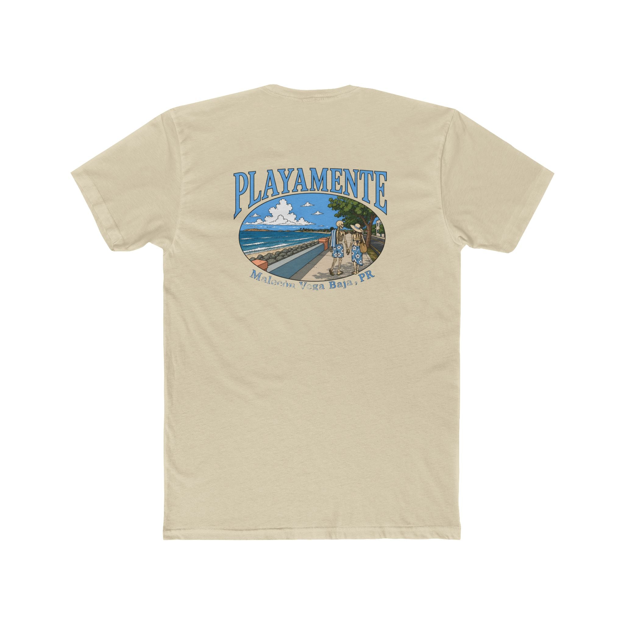 Malecon VG  Unisex Cotton Crew Tee