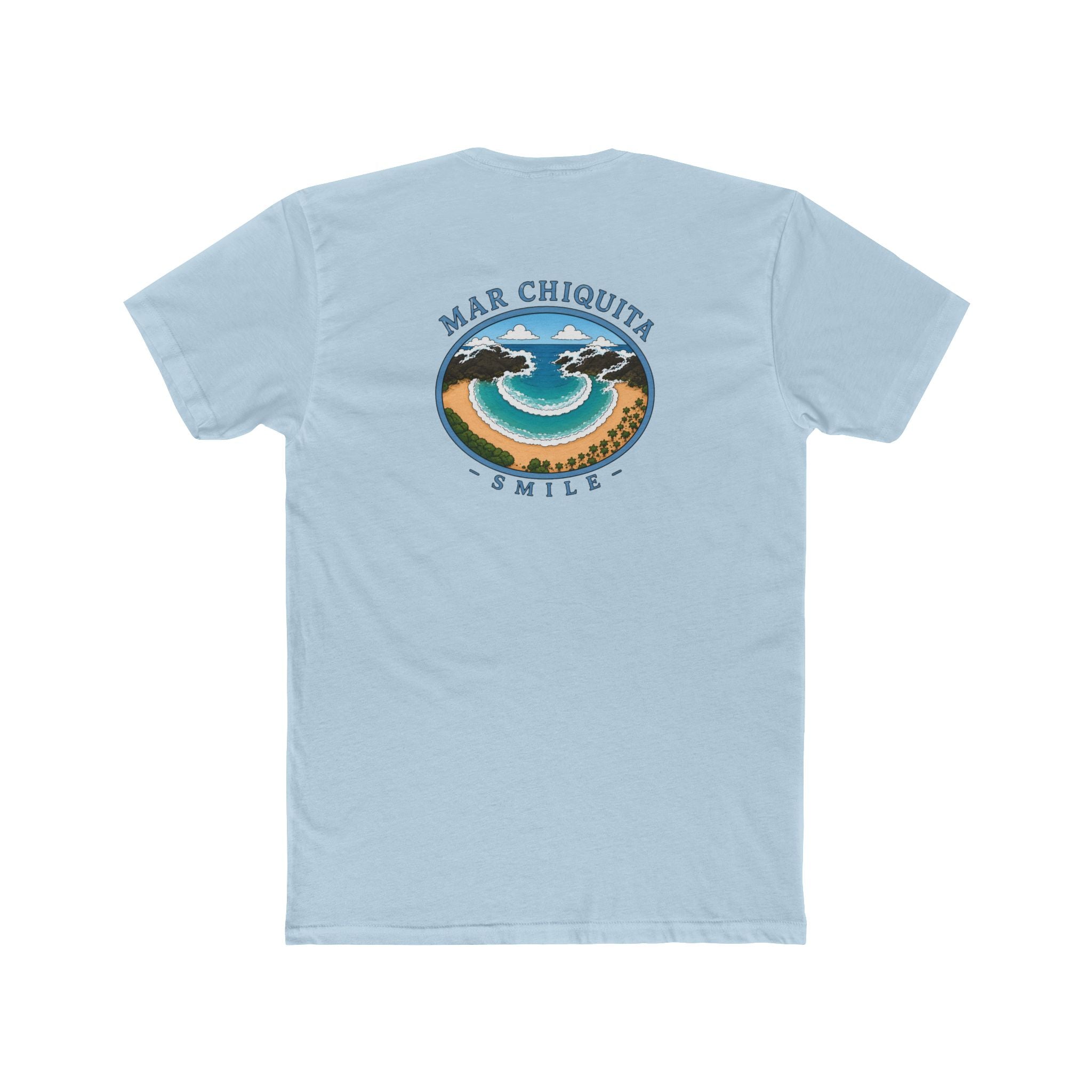 Mar Chiquita Beach T‑Shirt — Retro Coastal Crew Tee